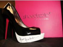 *Kim Kardashian* Autographed ShoeDazzle Pumps