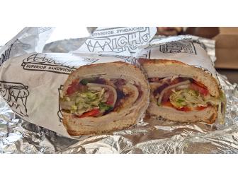 Which Wich - 20 Customized Sandwiches - Beaumont,TX