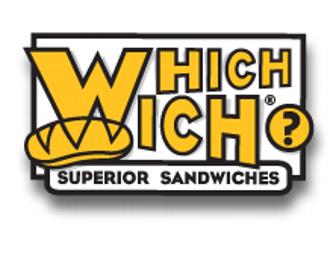Which Wich - 20 Customized Sandwiches - Beaumont,TX