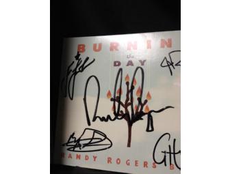 Autographed Randy Rogers Wine & CD