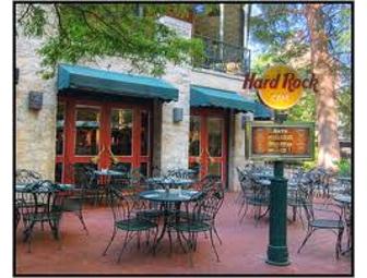 Enjoy Dinner at the Hard Rock Cafe San Antonio