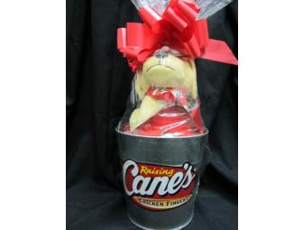 Raising Cane's Gift Basket with Gift Card & Tee Shirt