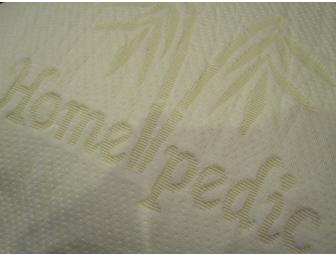 Pair of Home Pedic Memory Foam Pillows with Cooling Bamboo Covering