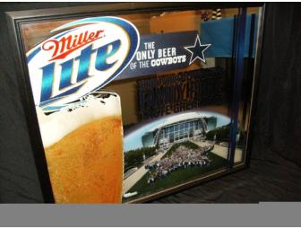 Dallas Cowboys/Miller Lite Collectible Mirror