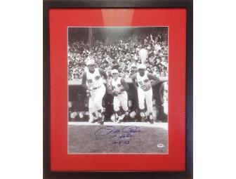 Pete Rose Autographed 1st Game Framed Photo