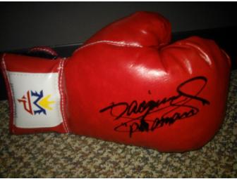 Signed Manny Pacquiao Boxing Glove
