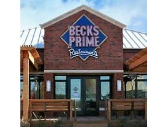 Dinner for Two - Beck's Prime (Houston)