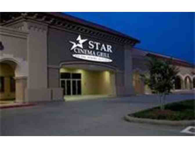 $80 to Star Cinema Grill (Houston Area)