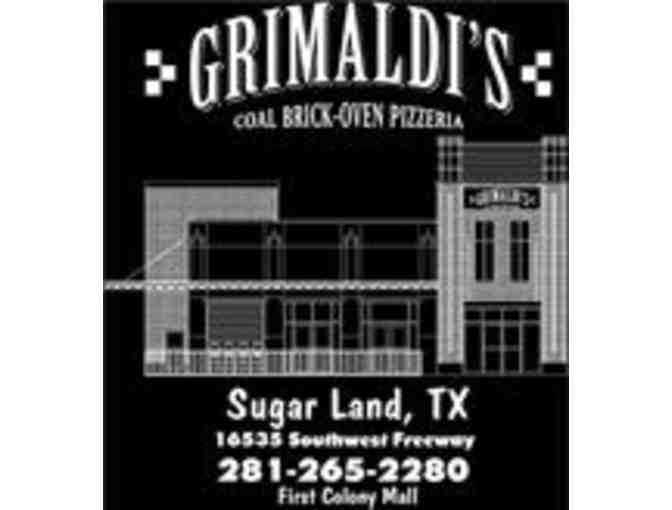 Enjoy Brick Oven Pizza at Grimaldi's with $100 GC
