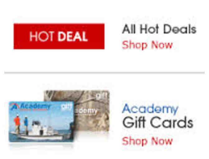 $50 Gift Card to Academy Sports + Outdoors
