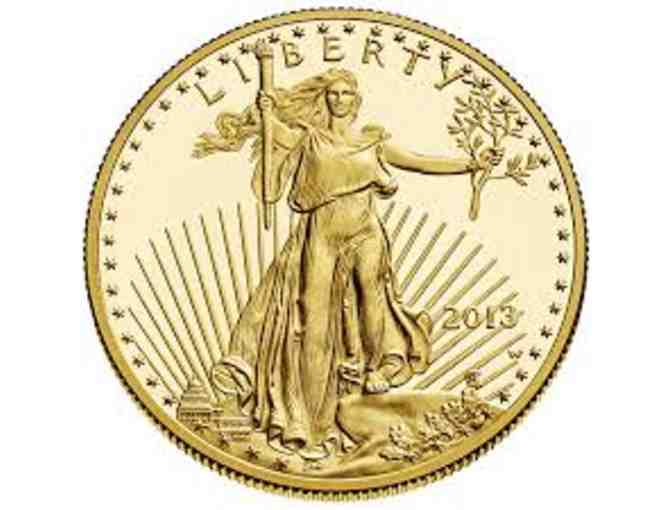 2015 Liberty 1/10 OZ. Fine Gold 5 Dollars Coin