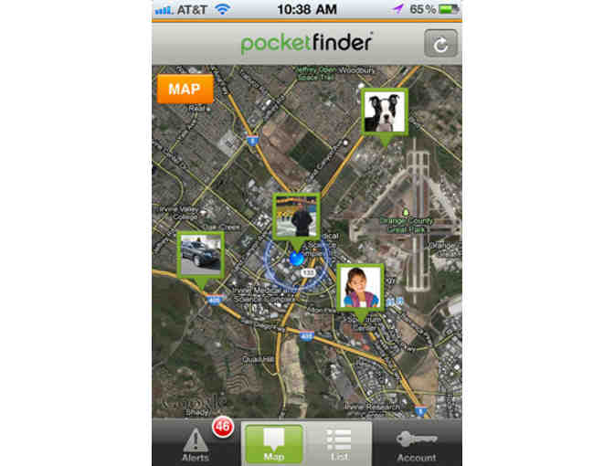 PocketFinder Personal GPS Tracker