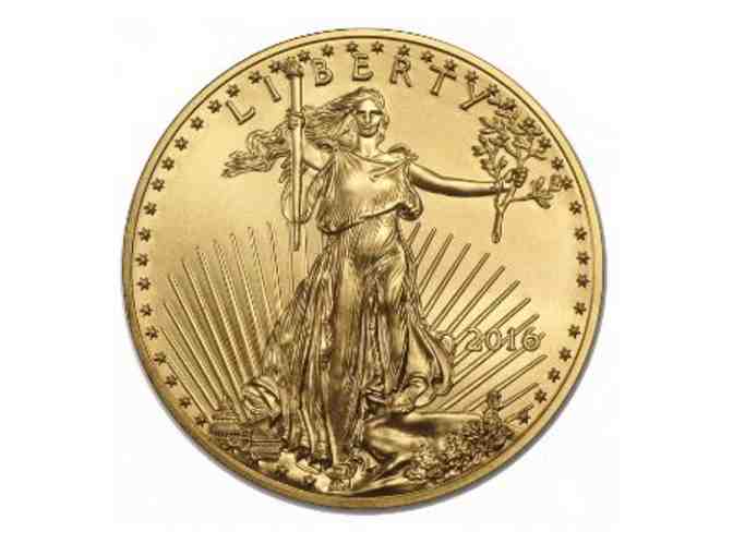 2016 Liberty 1/10 OZ. Fine Gold 5 Dollars Coin