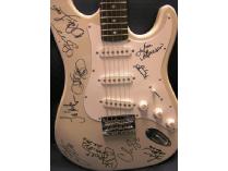 American Idol Fans! Guitar Autographed by this Year's Top 10!!