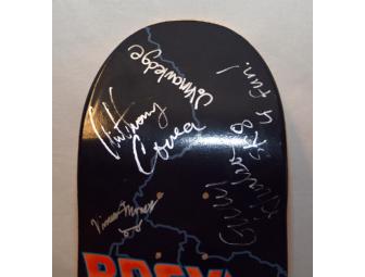 A-Front Custom designed and autographed Skate Deck