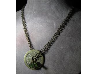 Necklace with Vintage Chinese Coin