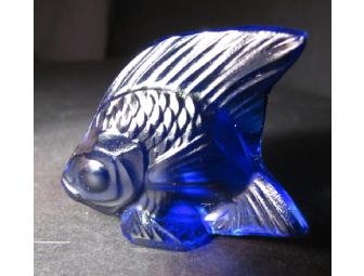 LALIQUE Crystal Fish Figurines