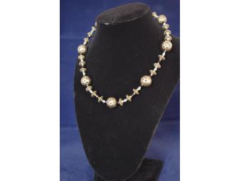 Polka-Dot Beads Necklace