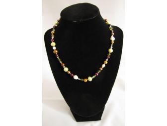 Multi-Fresh Water Pearl Beaded Necklace