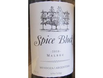 Basket of Wine from Wells