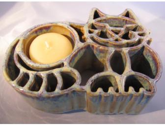 Cat Candle Holder