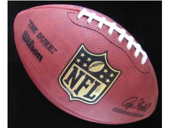 Autographed Le'Ron McClain Football