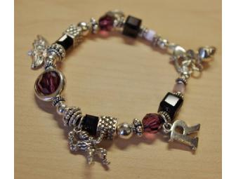 EK Sterling Silver Ravens Bracelet