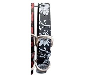 Redhound Hawaii 5-0 (Black) Collar and Leash - Small