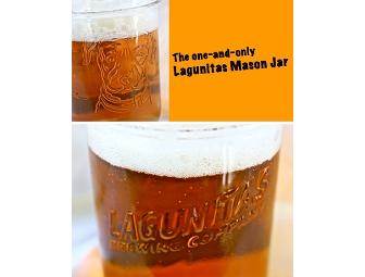Pair of Lagunitas Mason Jars