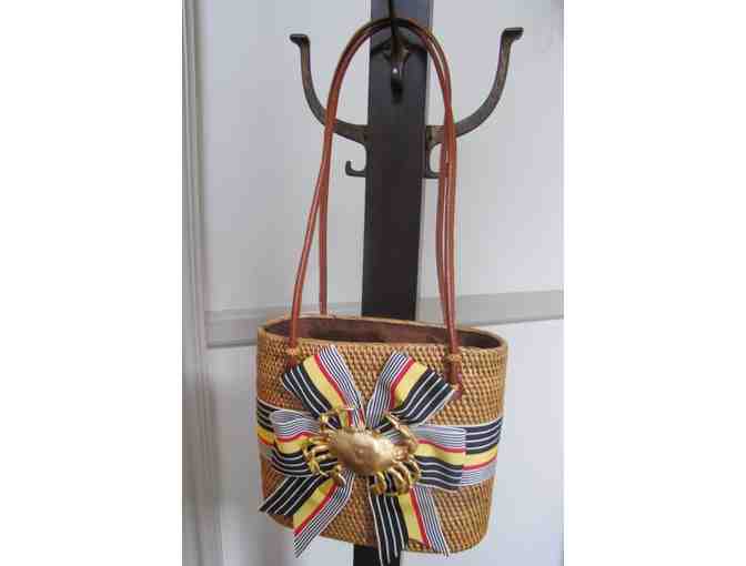 Handmade Baltimore Themed Handbag (medium)
