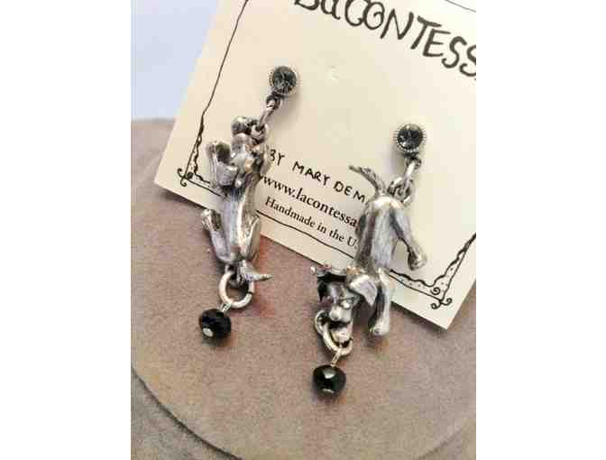 Dog Necklace and Earrings Set from La Terra