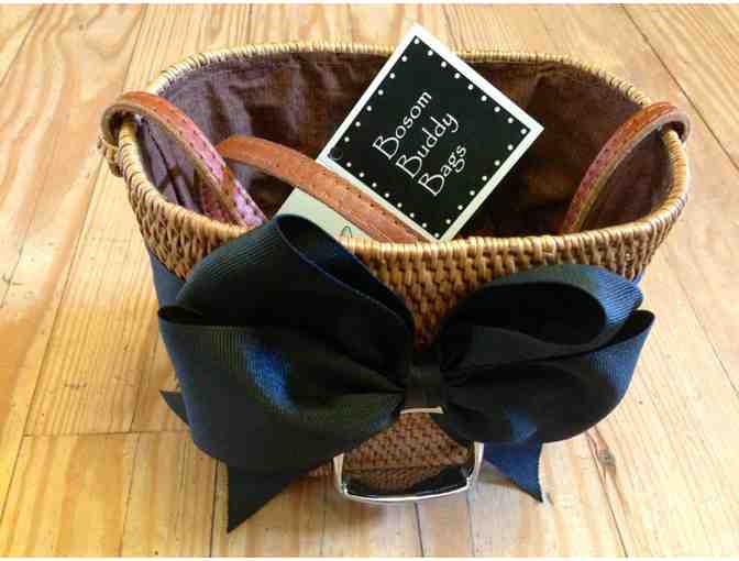Handmade Handbag from Bosom Buddy Bags (black ribbon)
