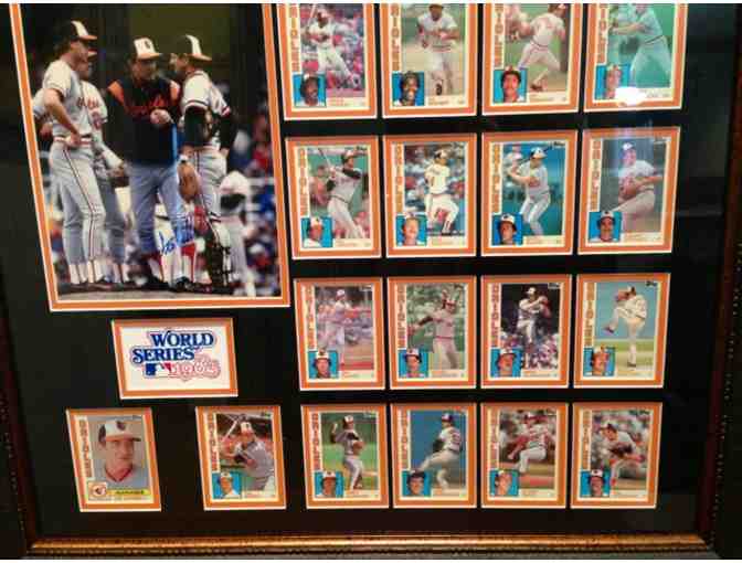 Joe Altobelli Autographed World Series Collage