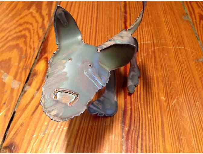 Recycled Steel Dog #3