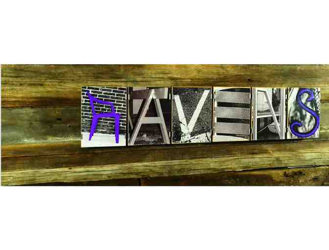 Custom Photo Project from 36 Letters