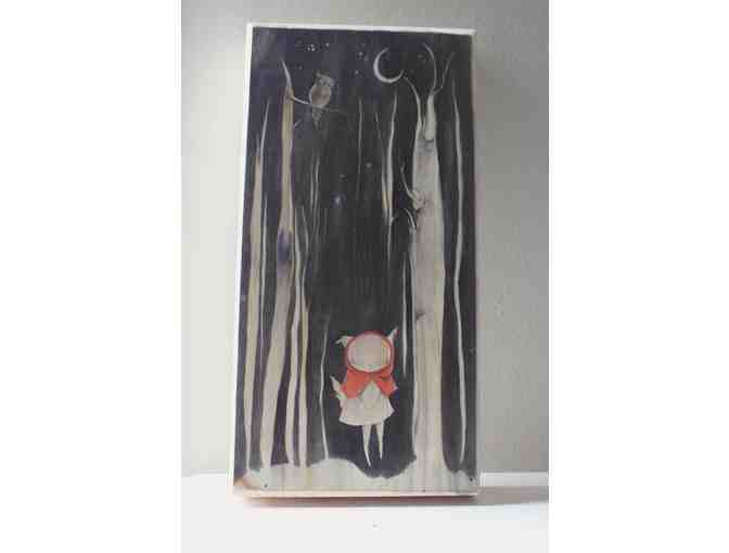 'In the Woods' Wood Panel Art