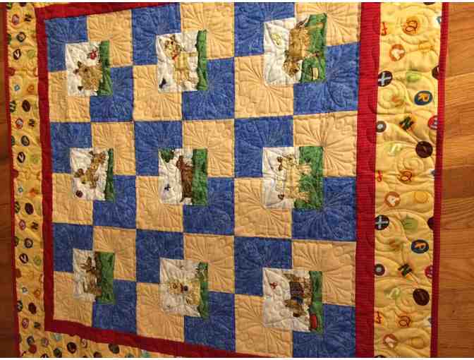 Handmade Dog-Themed Quilt
