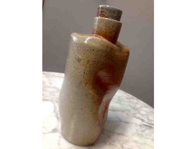 Wood-fired Stoneware Flask