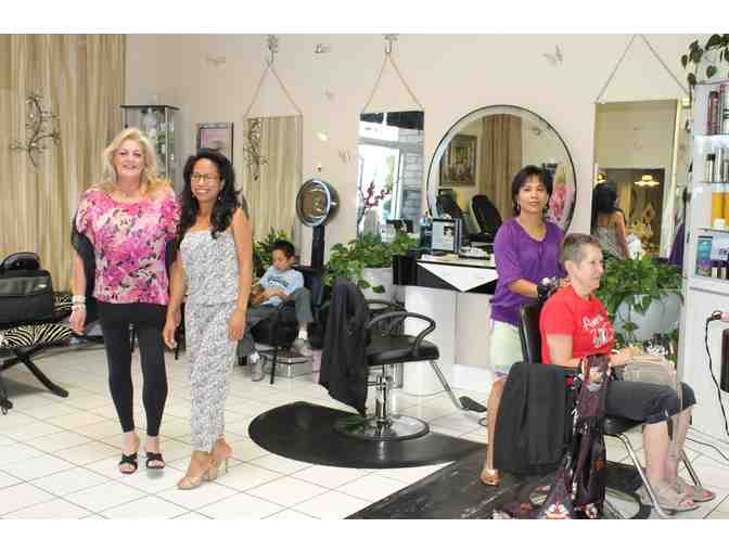 Hair Wash, Cut, and Style at Beauty Center Wellness Salon & Spa