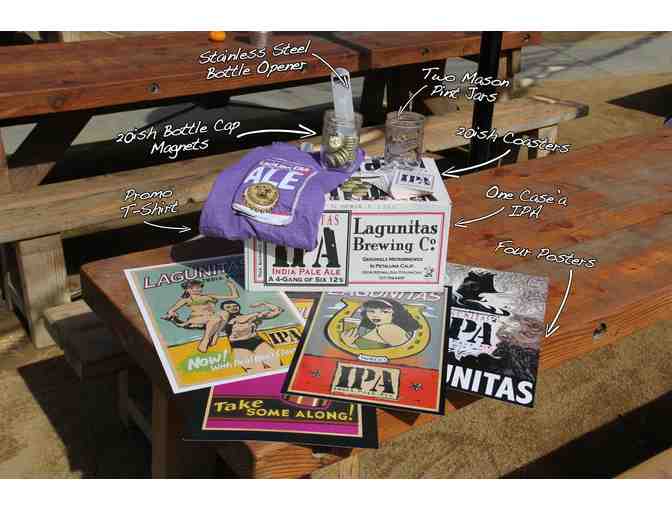 VIP Tour for up to 10 @ LAGUNITAS Brewery + Case of IPA + Shwag