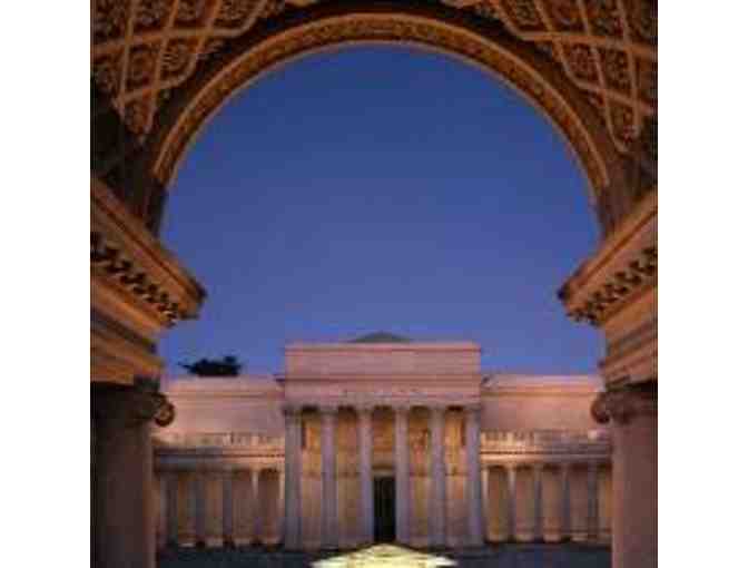 Family Package to Legion of Honor or de Young Museums