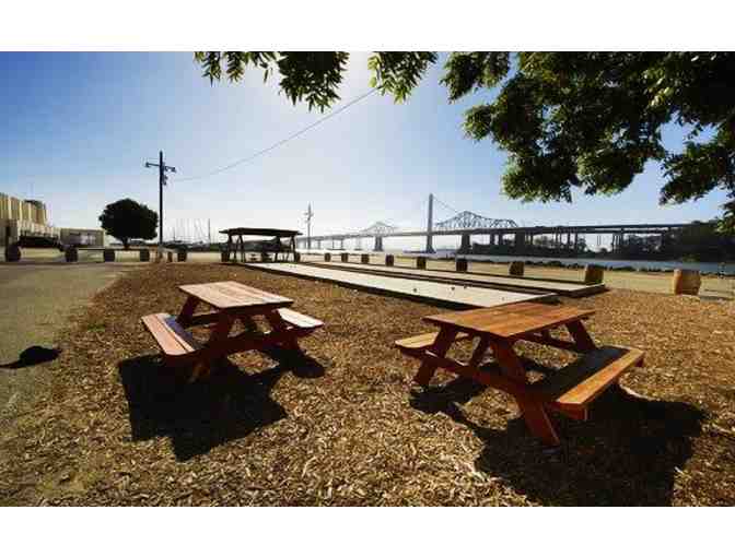 Sol Rouge Wine Tasting for 8 with 2 hours of Bocce Ball on Treasure Island