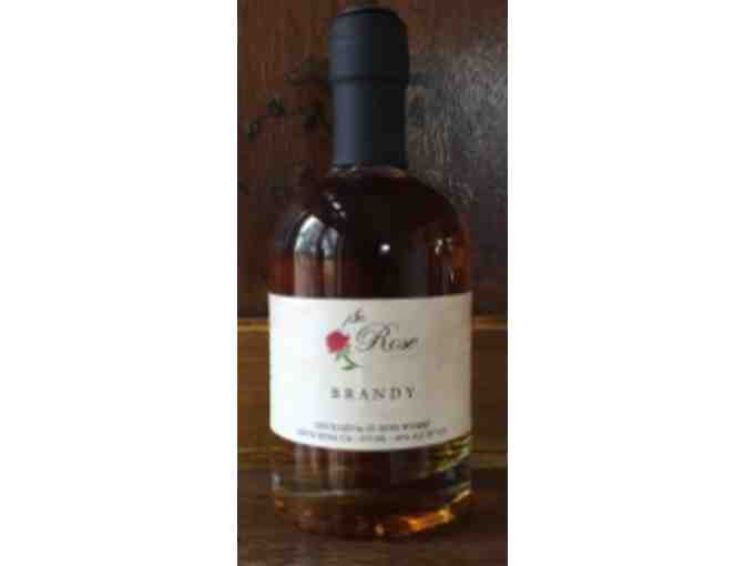 2014 St. Rose Nunes Ten Block Pinot Noir, St. Rose Brandy & Flask