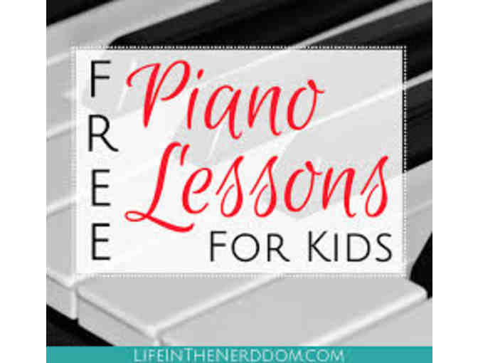 Four 1/2 Hour Private Piano Lessons with Kay Hendricks