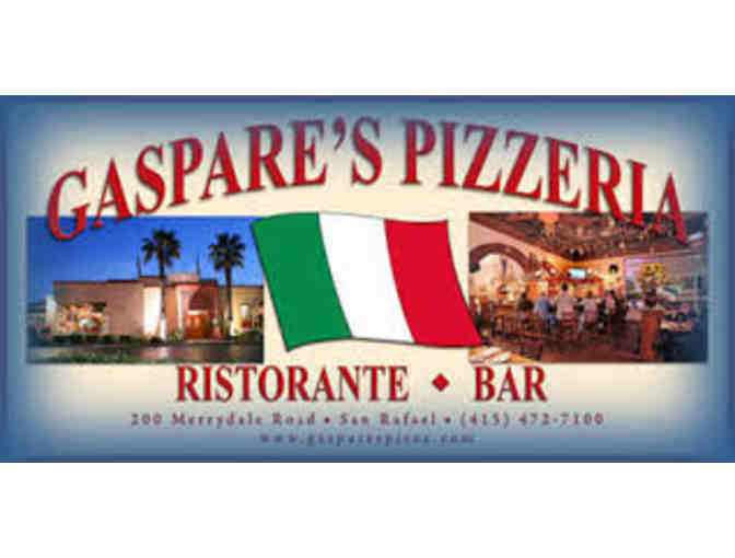 $25 Gift Certificate to Gaspare's Pizzeria, Ristorante & Bar