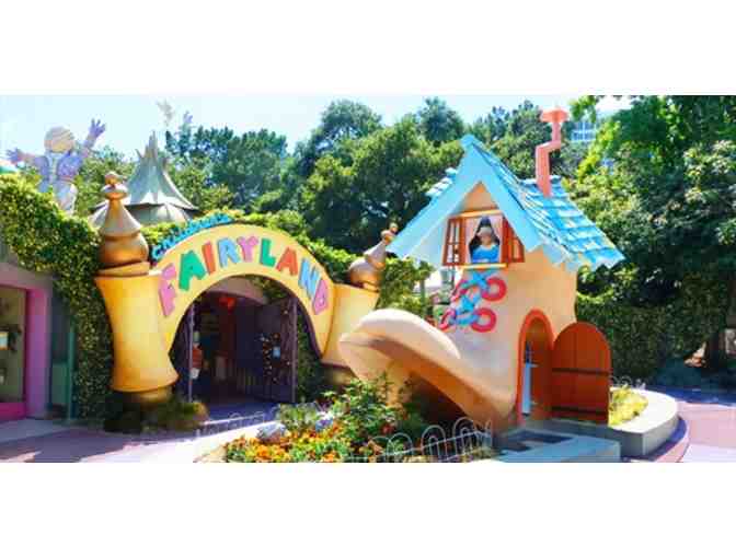 4 Admission Passes for Children's Fairyland - Oakland's Storybook Theme Park