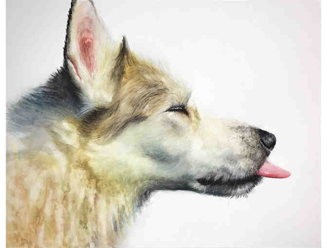 8'x10' Custom Portrait Painting of a Person or Pet