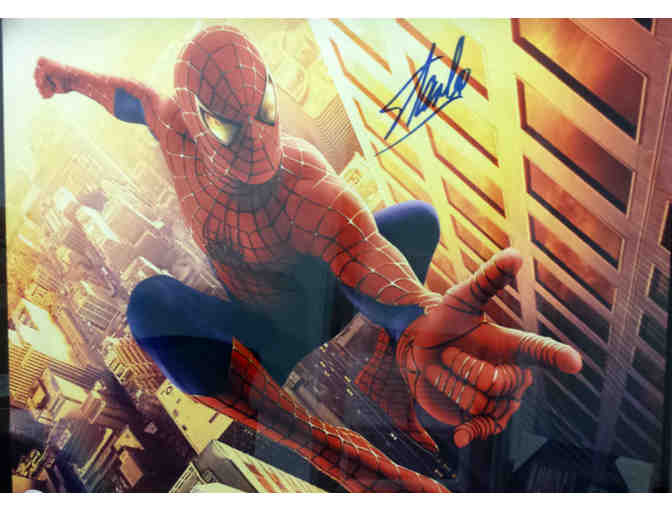 Stan Lee Signed Spider Man Poster