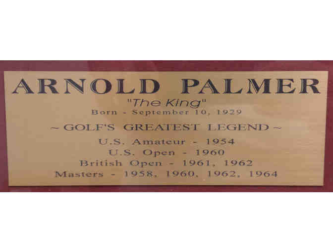 Arnold Palmer photo and Masters Cards