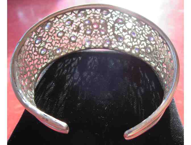 Argentium and Tanzanite Cuff (2.5' x 2' x 1.25'), John Cornacchia and Sterling Thomas